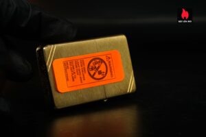 Zippo La Mã 1995 – Đồng Nguyên Khối - Trơn 2 mặt - Vintage 9