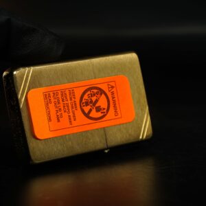 Zippo La Mã 1995 – Đồng Nguyên Khối - Trơn 2 mặt - Vintage 9