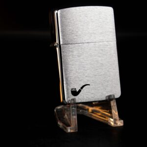Zippo La Mã 1995 – Pipe Lighter – Brush Chrome