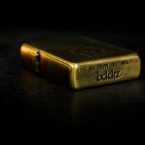 Zippo La Mã 1995 – Suntory Boss Coffee – Antique Brass 11