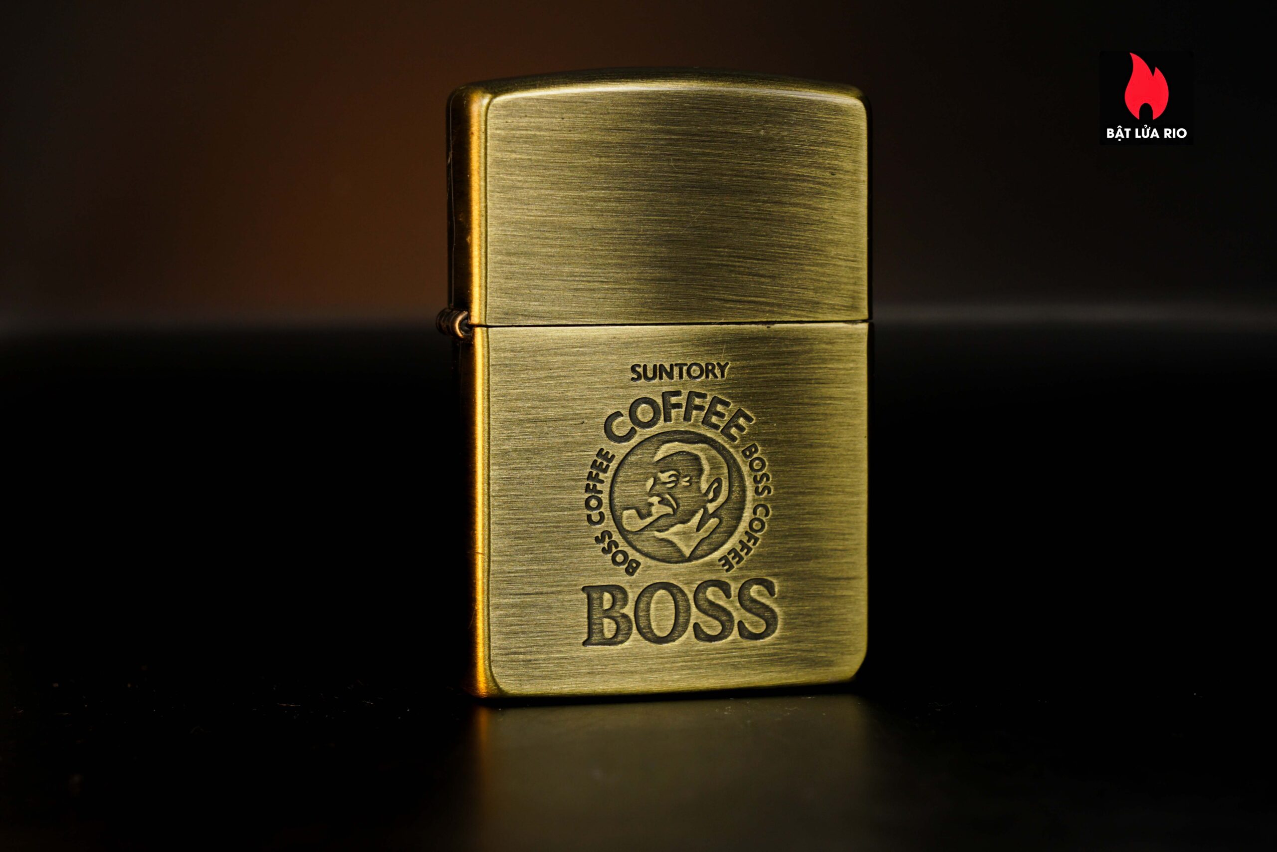 zippo GOLD SUNTORY BOSS COFFEE 1995年製 ② zippo GOLD zippo GOLD SUNTORY BOSS COFFEE 1995年製 ② zippo GOLD