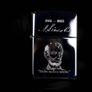 Zippo La Mã 1996 – Abraham Lincoln 1861-1865 8