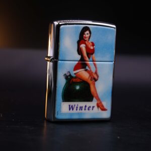 Zippo La Mã 1996 – Pin-up Girl - Winter 3