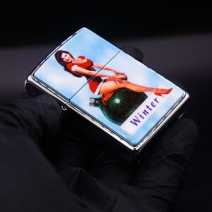 Zippo La Mã 1996 – Pin-up Girl - Winter 7