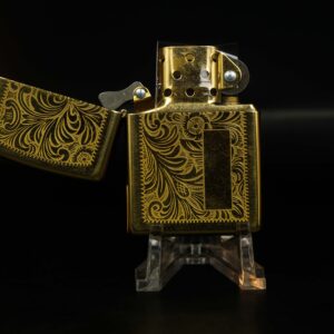 Zippo La Mã 1996 – Venetian – Hoa Văn Ý – Đồng Nguyên Khối 3