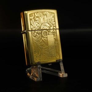 Zippo La Mã 1996 – Venetian – Hoa Văn Ý – Đồng Nguyên Khối