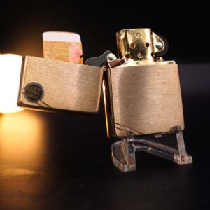 Zippo La Mã 1997 – Rose Gold - Trơn 2 mặt - Vintage 1