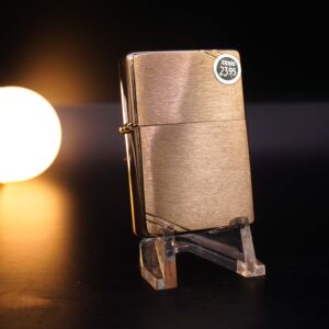 Zippo La Mã 1997 – Rose Gold - Trơn 2 mặt - Vintage
