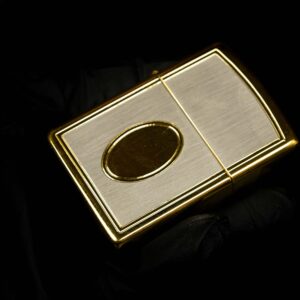 Zippo La Mã 1997 – Two-Tone Gold and Silver - Gold Plate 10