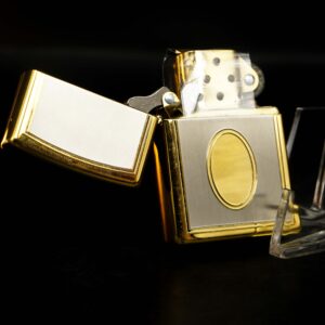 Zippo La Mã 1997 – Two-Tone Gold and Silver - Gold Plate 11