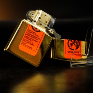 Zippo La Mã 1997 – Two-Tone Gold and Silver - Gold Plate 12