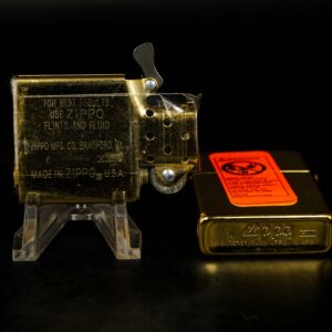 Zippo La Mã 1997 – Two-Tone Gold and Silver - Gold Plate 13