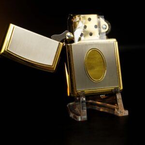 Zippo La Mã 1997 – Two-Tone Gold and Silver - Gold Plate 3