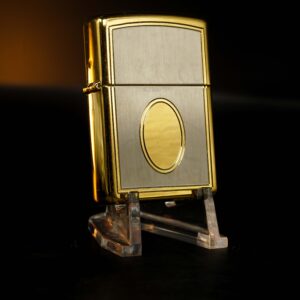 Zippo La Mã 1997 – Two-Tone Gold and Silver - Gold Plate