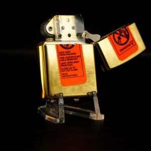 Zippo La Mã 1997 – Two-Tone Gold and Silver - Gold Plate 4