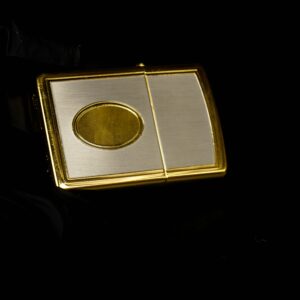 Zippo La Mã 1997 – Two-Tone Gold and Silver - Gold Plate 8