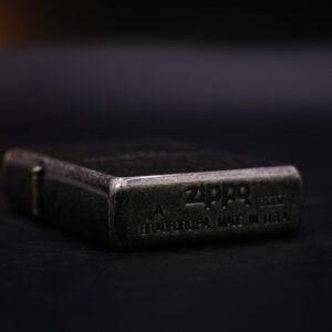 Zippo La Mã 1998 – American Traditional - Antique Silver 4