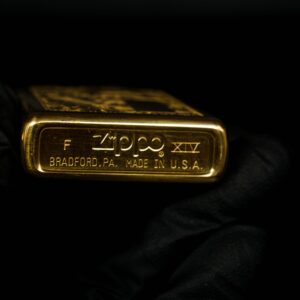 Zippo La Mã 1998 – Đồng Nguyên Khối – Venetian – Hoa Văn Ý 18