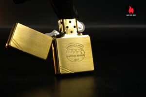 Zippo La Mã 1998 – Đồng Nguyên Khối - Vintage Series 1937 11