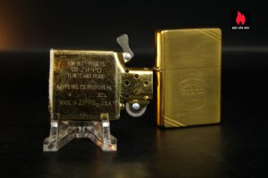 Zippo La Mã 1998 – Đồng Nguyên Khối - Vintage Series 1937 6