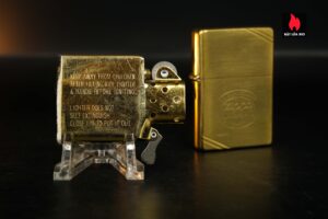 Zippo La Mã 1998 – Đồng Nguyên Khối - Vintage Series 1937 7