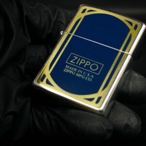 Zippo La Mã 1998 – Logo Zippo - Lacke Bạc 14