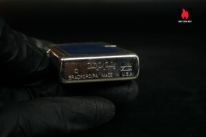 Zippo La Mã 1998 – Logo Zippo - Lacke Bạc 15