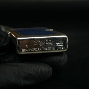 Zippo La Mã 1998 – Logo Zippo - Lacke Bạc 15