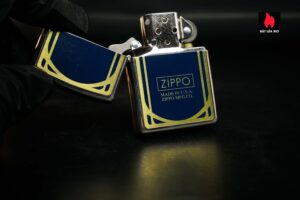 Zippo La Mã 1998 – Logo Zippo - Lacke Bạc 16