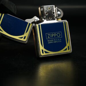 Zippo La Mã 1998 – Logo Zippo - Lacke Bạc 16