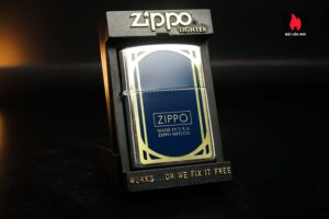 Zippo La Mã 1998 – Logo Zippo - Lacke Bạc 17