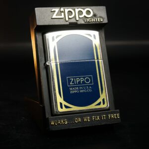 Zippo La Mã 1998 – Logo Zippo - Lacke Bạc 17