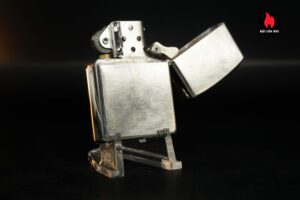 Zippo La Mã 1998 – Logo Zippo - Lacke Bạc 2