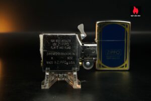 Zippo La Mã 1998 – Logo Zippo - Lacke Bạc 8