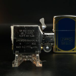 Zippo La Mã 1998 – Logo Zippo - Lacke Bạc 8