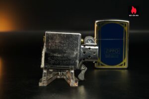 Zippo La Mã 1998 – Logo Zippo - Lacke Bạc 9