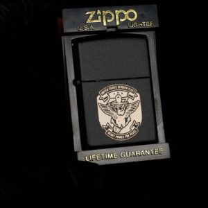 Zippo La Mã 1998 – United States Seventh Fleet - Black Matte 1