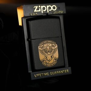 Zippo La Mã 1998 – United States Seventh Fleet - Black Matte 3