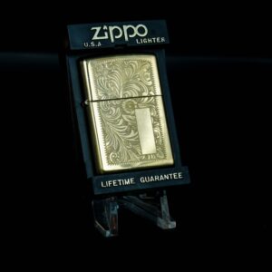 Zippo La Mã 1998 – Venetian – Hoa Văn Ý – Đồng Nguyên Khối 2