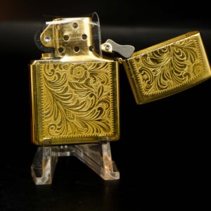 Zippo La Mã 1999 – Venetian – Hoa Văn Ý – Đồng Nguyên Khối 3