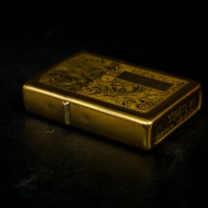 Zippo La Mã 1999 – Venetian – Hoa Văn Ý – Đồng Nguyên Khối 5