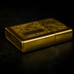 Zippo La Mã 1999 – Venetian – Hoa Văn Ý – Đồng Nguyên Khối 6
