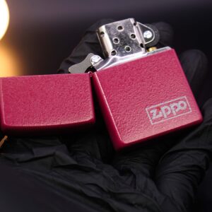 Zippo La Mã 2000 – Red Brick Zippo Logo 12