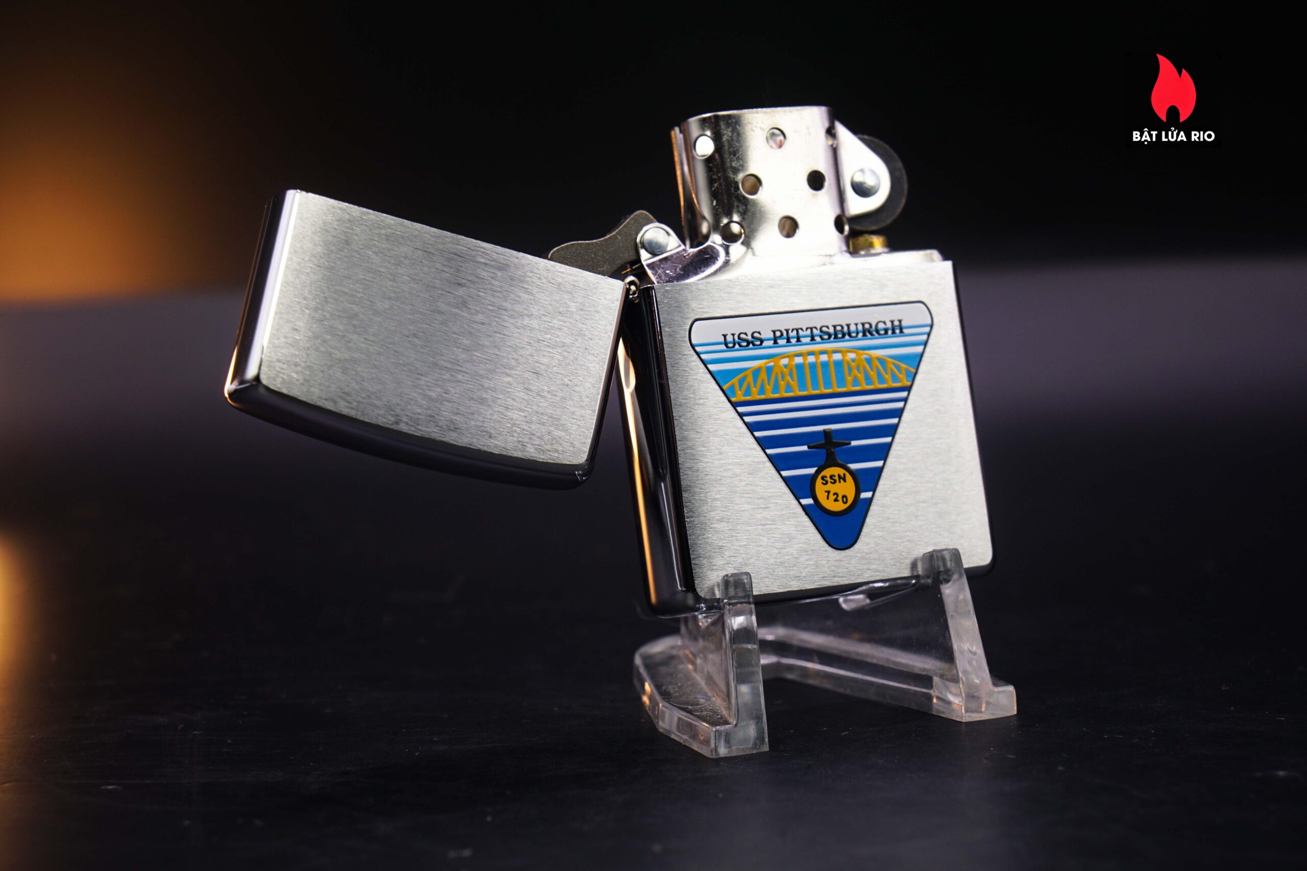 Zippo La Mã 2000 – Uss Pittsburgh SSN-720 1
