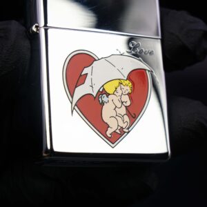 Zippo La Mã 2000 – Valentine's Day Cupid Love 1