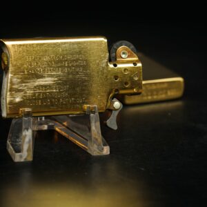 Zippo Slim Chu Niên 1932-1987 – Đồng Nguyên Khối - Trơn 2 mặt 10