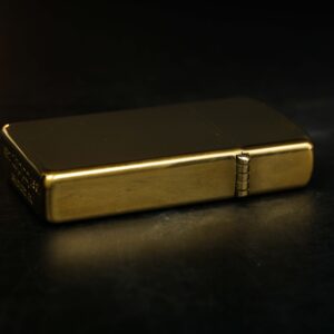 Zippo Slim Chu Niên 1932-1987 – Đồng Nguyên Khối - Trơn 2 mặt 6