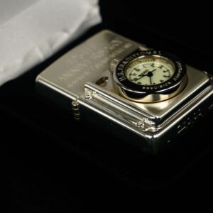 Zippo Time – Zippo 1997 – 125th Anniversary Railway Establishment – Lacke Bạc 2