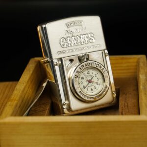 Zippo Time – Zippo 1997 – Giants No. 0166 – Lacke Bạc