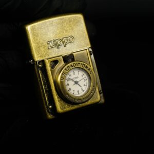 Zippo Time – Zippo 1997 – U.S Traditional – Antique Brass 24